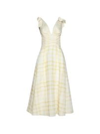 Rosie Assoulin bow-embellishment Midi Dress | White | FARFETCH at Farfetch